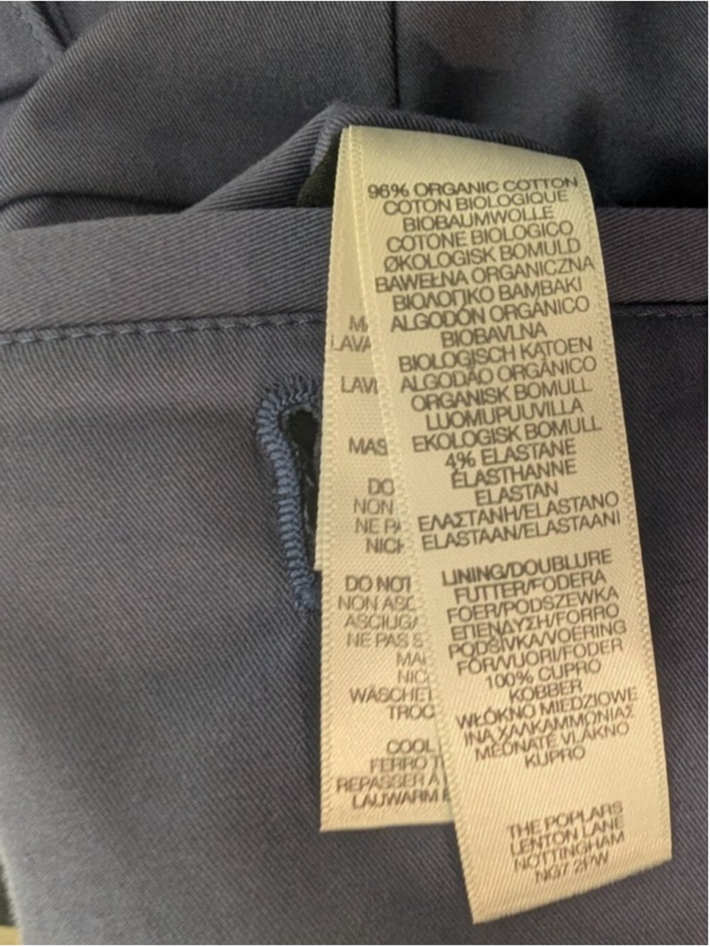 Paul Smith | Organic Blue Stretch-Cotton Twill Pleated Trousers In Blue - Picture 12 of 16